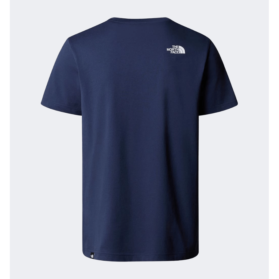 The North Face Simple Dome Men Lifestyle T-Shirt Summit Navy - Medaid