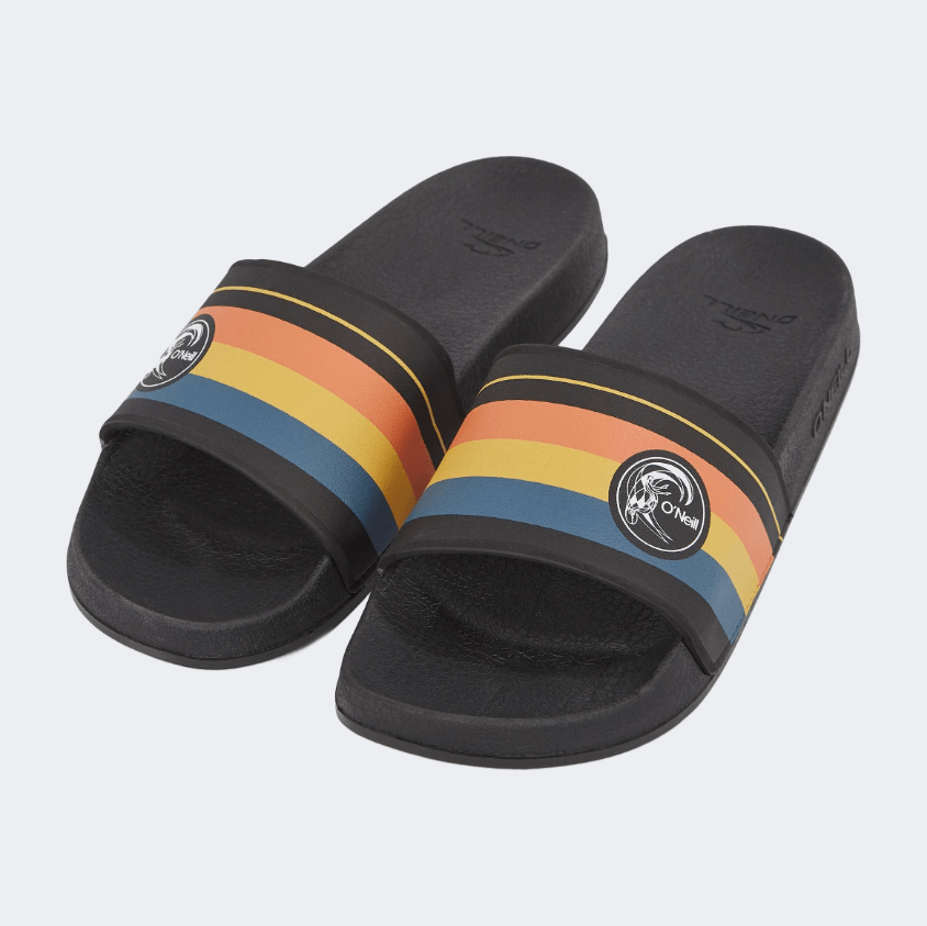 Oneill Originals Longboard Men Beach Slippers Black - Medaid International