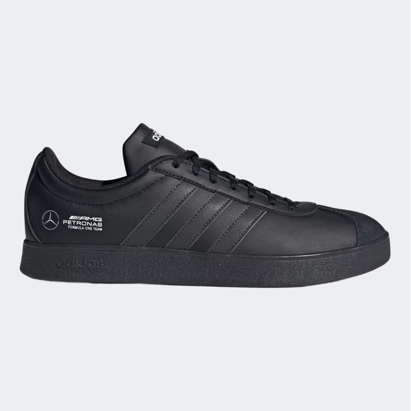 Adidas VI Court Mercedes Men Motor-Sport Shoes Black/Carbon/White - Medaid