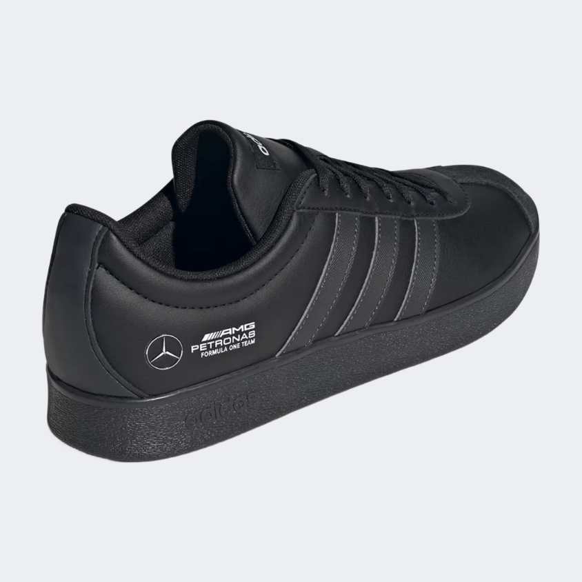 Adidas VI Court Mercedes Men Motor-Sport Shoes Black/Carbon/White - Medaid