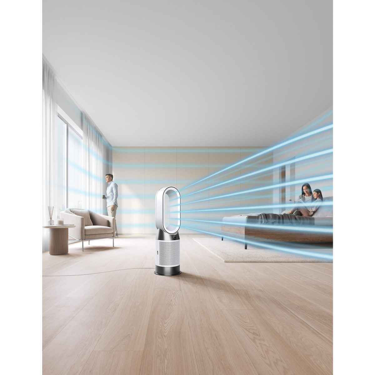 Dyson Purifier Hot+Cool Gen 1 HP10 Fan Heater, White - Medaid