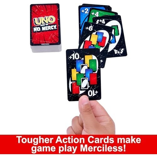 UNO Show ‘em No Mercy Card Game for Kids, Adults & Family Night, Parties and Travel - Medaid