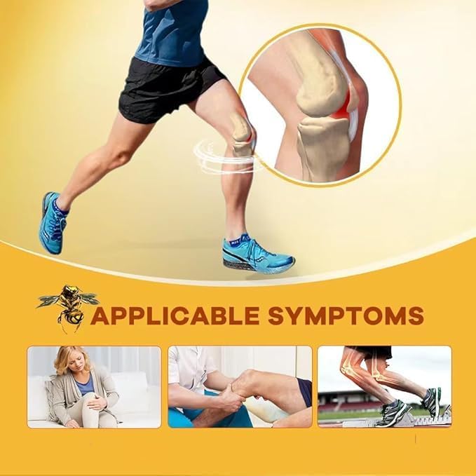 3PCS Bee Venom Gel, Professional gel for Joints, Knees, Back and neck (Pack of 3) - Medaid