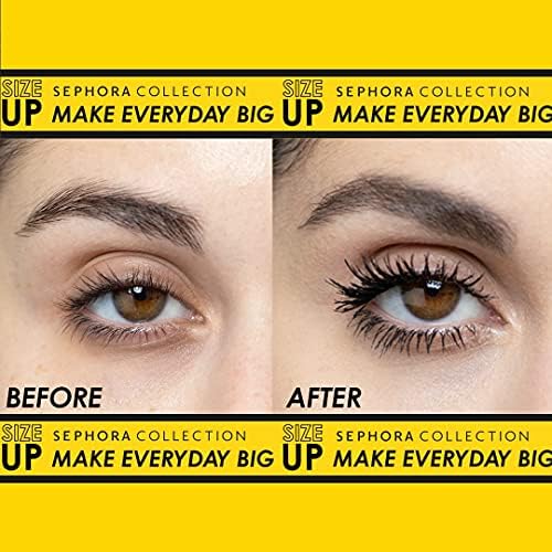 Sephora Size Up Mascara, Black - Medaid