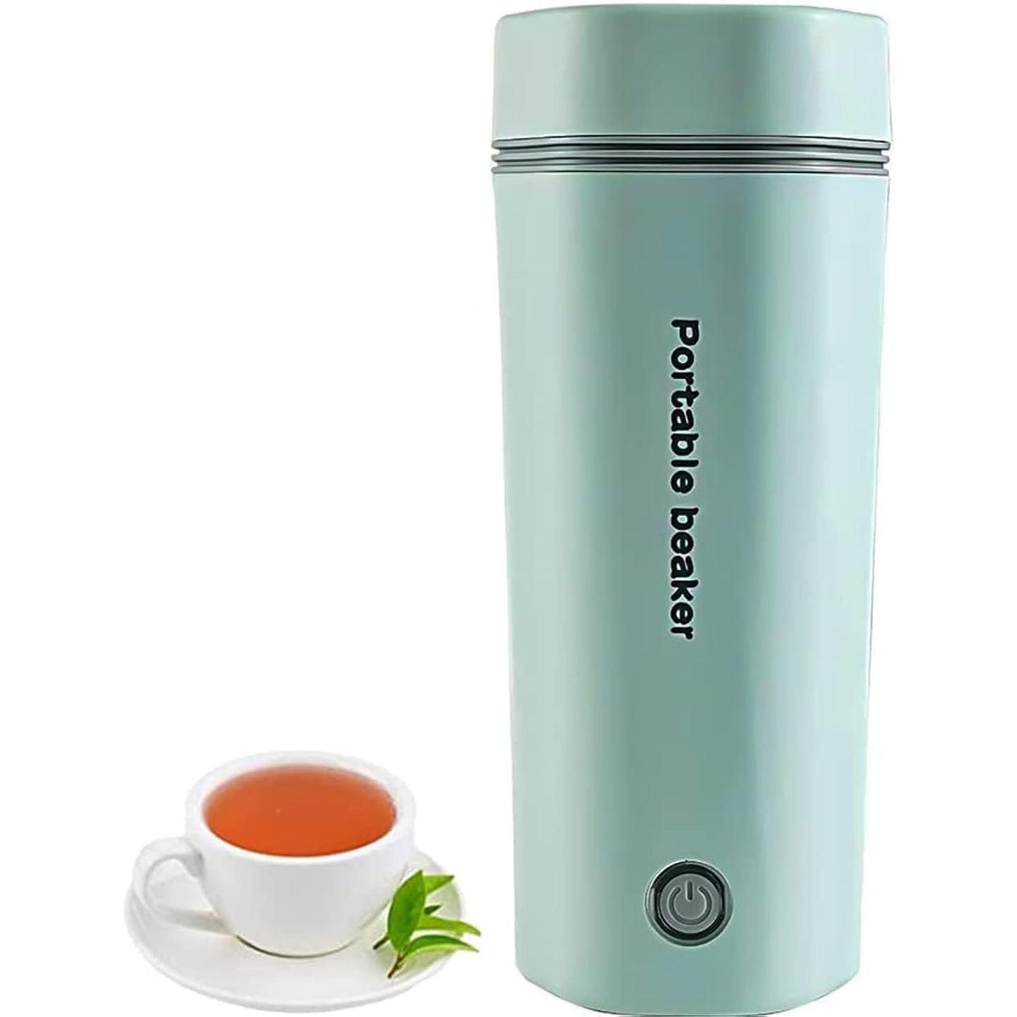 Angju Portable Electric Kettle for Travel, Travel Kettle Electric Small Stainless Steel, Portable Fast Water Boiler Automatic Shut-Off 350ML Mini Cup - Medaid