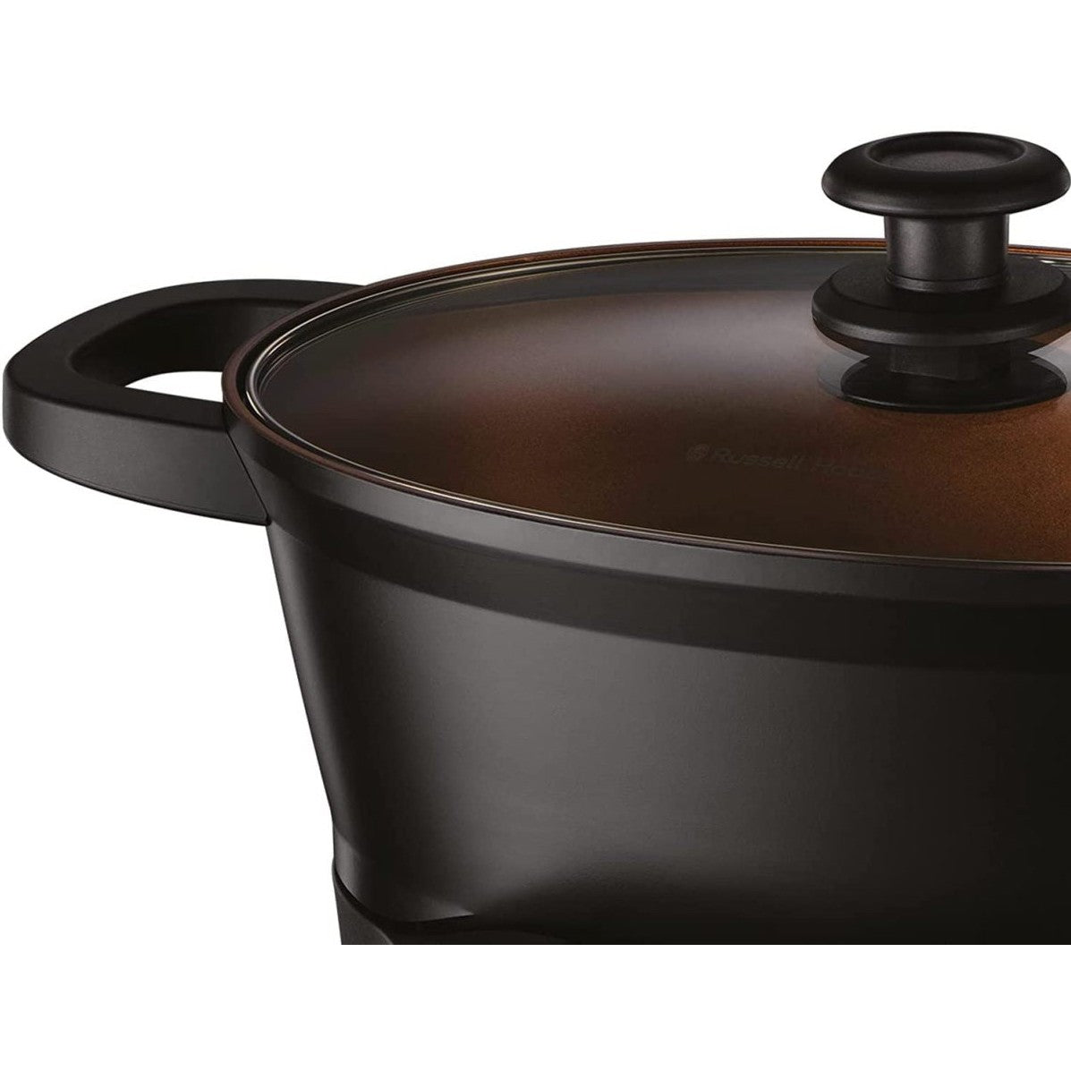 Russell Hobbs Good-to-Go Multicooker - 8 Versatile Functions including Slow Cooker, Sous Vide, Rice and Food Steamer, Black, 750 Watt - Medaid