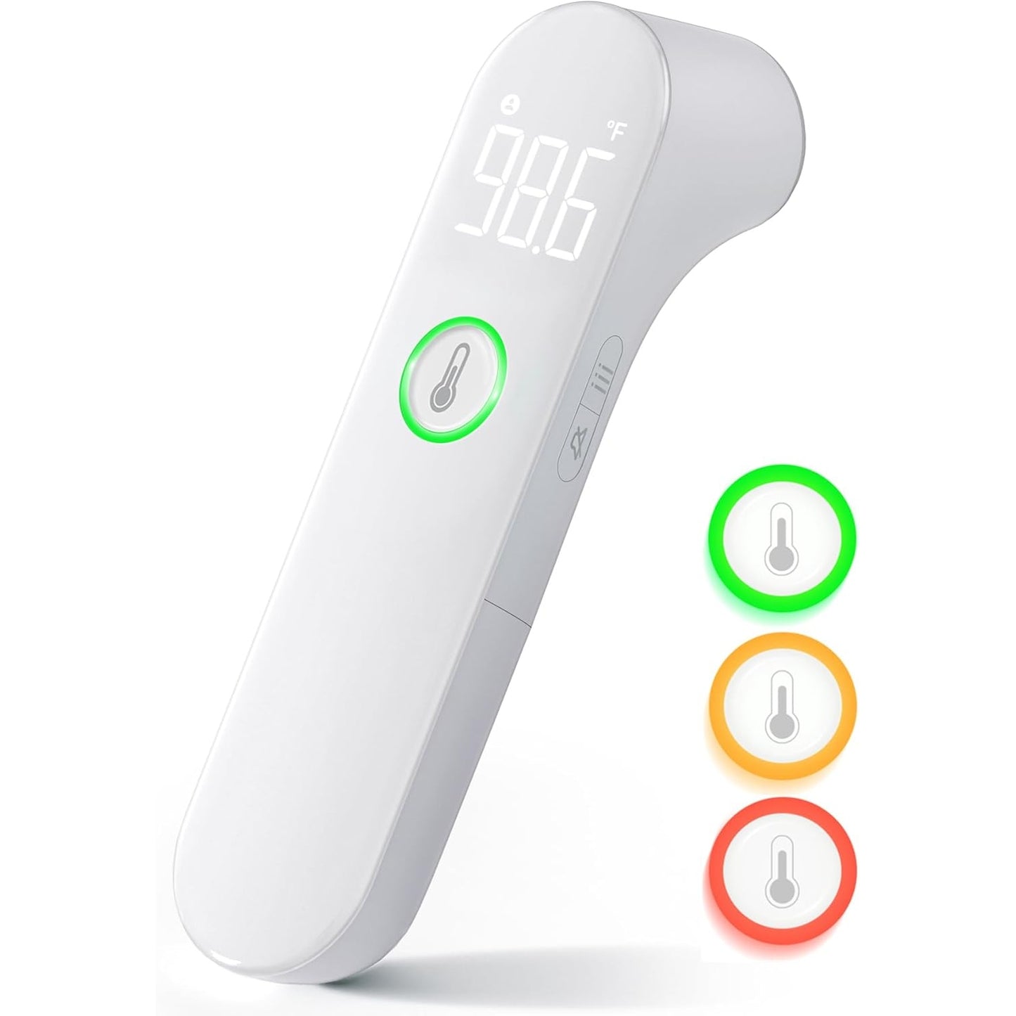 Thermometer for Adults and Kids, Fast Accurate Baby Thermometer, FSA HSA Eligible, Fever Alarm & Mute Mode, Baby Essentials - Lifetime Support - Medaid