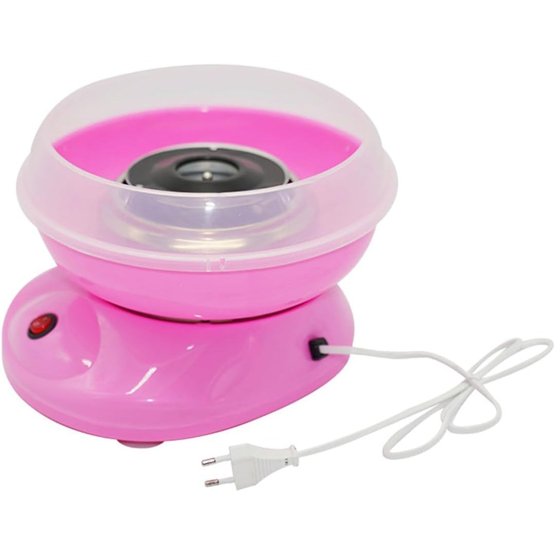 Cotton Candy Machine 450W Mini Electric Maker, DIY Sugar Floss Machine, Suitable for Parties, Cookouts or Just a Special Surprise | Pink - Medaid