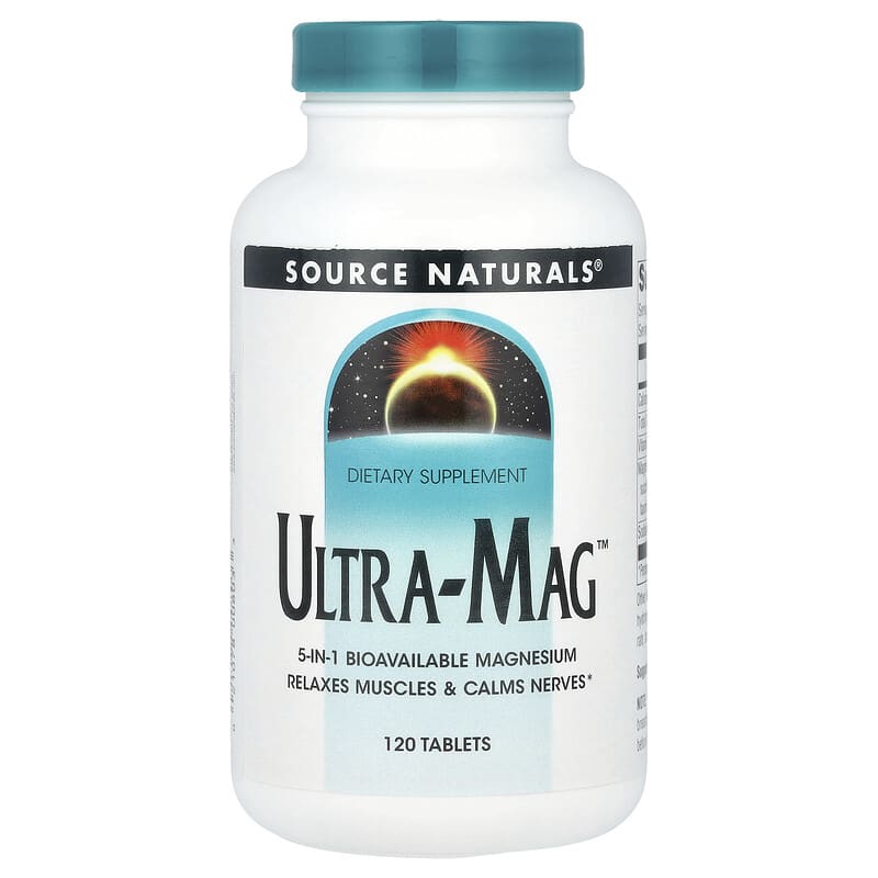 Source Naturals, Ultra-Mag™, 120 Tablets - Medaid
