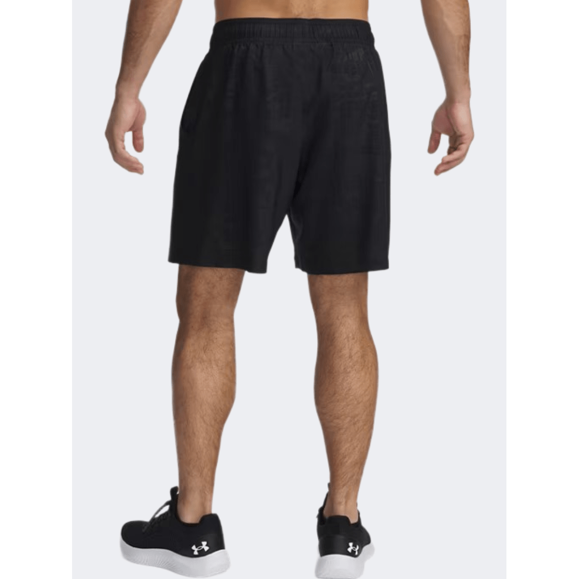 Under Armour Tech Woven Emboss Men Training Short Black/White - Medaid