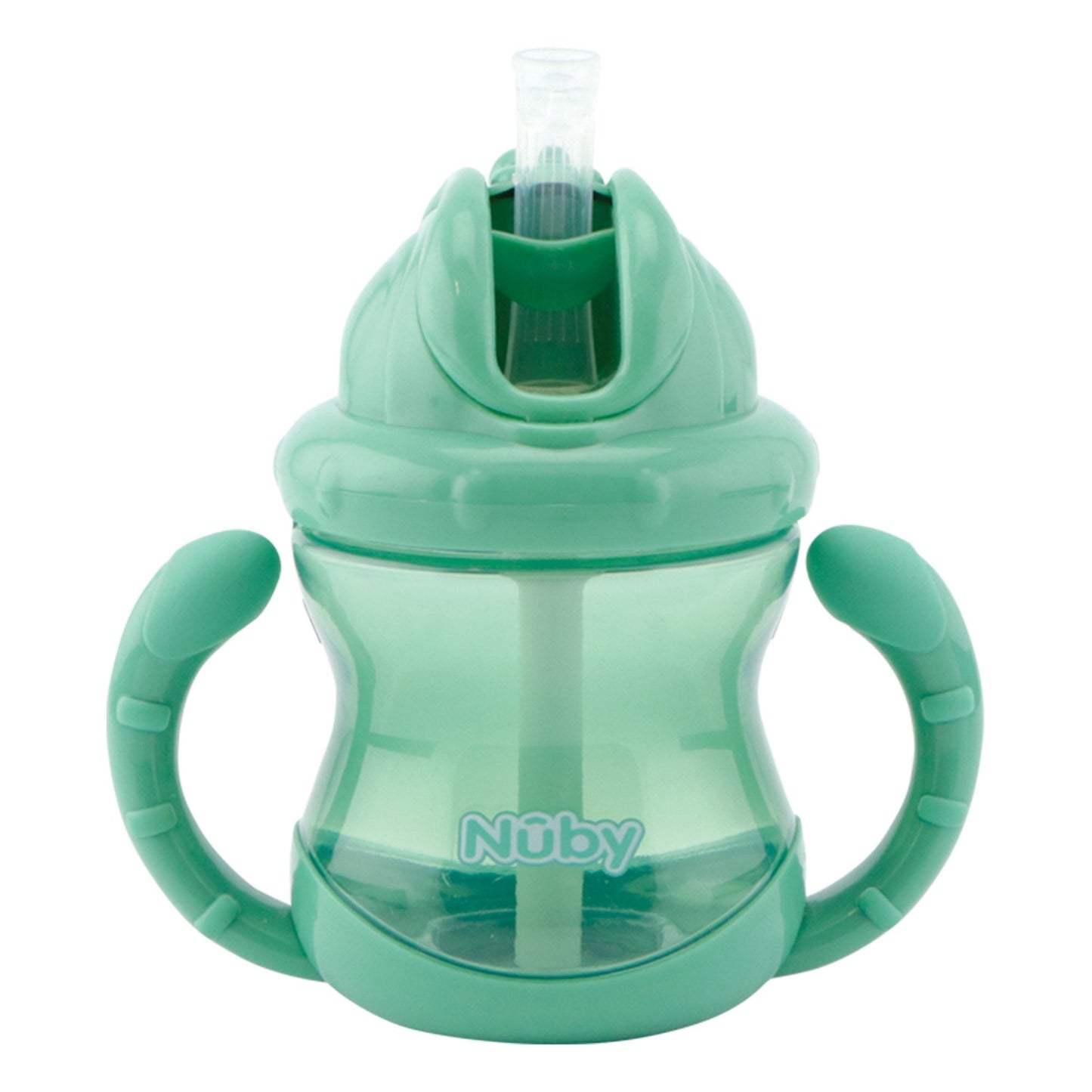 Twin Handle Flip-It Cup 240ml 12m+ Medium Green - Medaid International