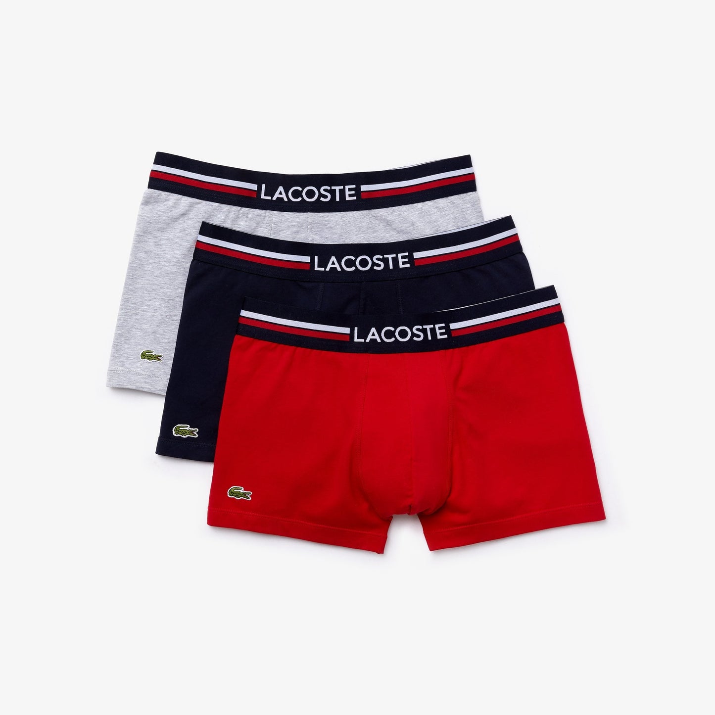 Pack Of 3 Iconic Trunks With Three-Tone Waistband - 5H3386 - Medaid International
