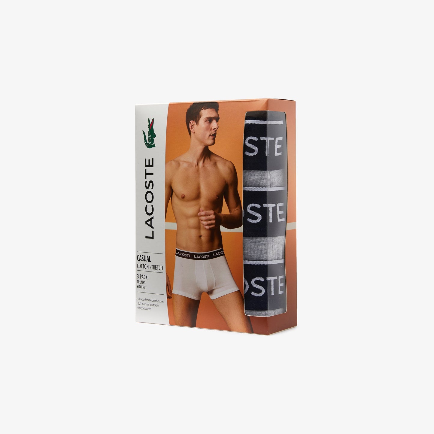 Pack Of 3 Casual Trunks - 5H3389 - Medaid International