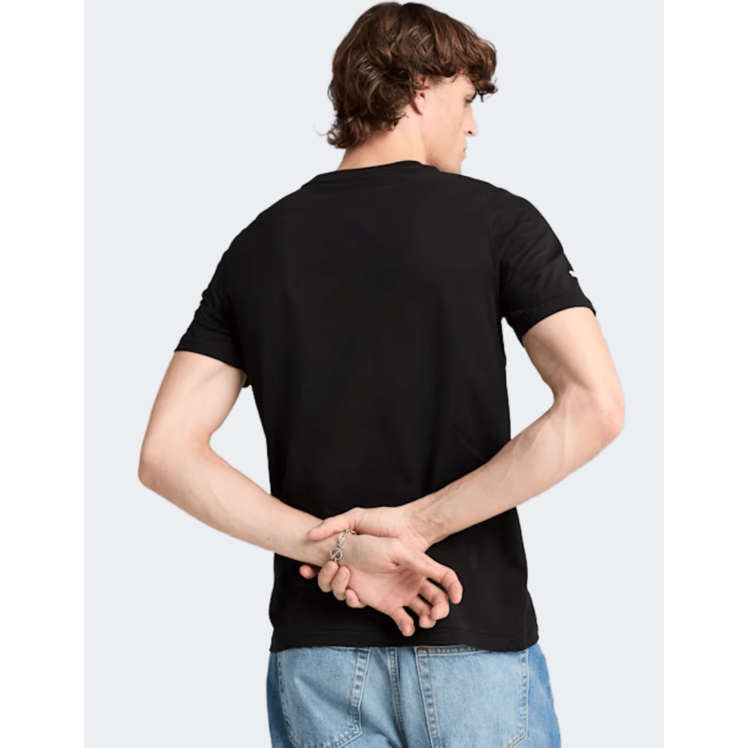Puma Scuderia Ferrari Race Tonal Big Shield Men Lifestyle T-Shirt Black - Medaid