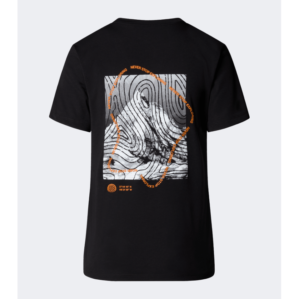 The North Face Foundation Half Dome Ca Graphic Women Lifestyle T-Shirt Black - Medaid