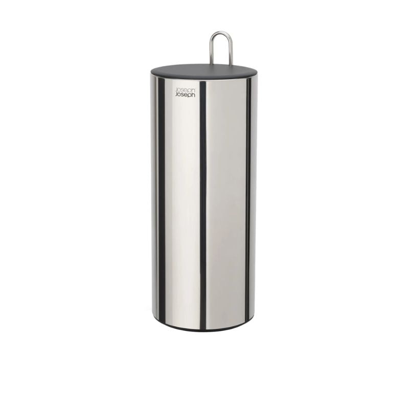 Joseph Joseph Easystore™ Luxe Stainless-steel Concealed Toilet Roll Holder - Medaid