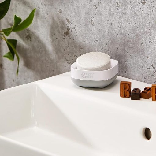 Joseph Joseph Slim™ Compact Light Gray Soap Dish - Medaid