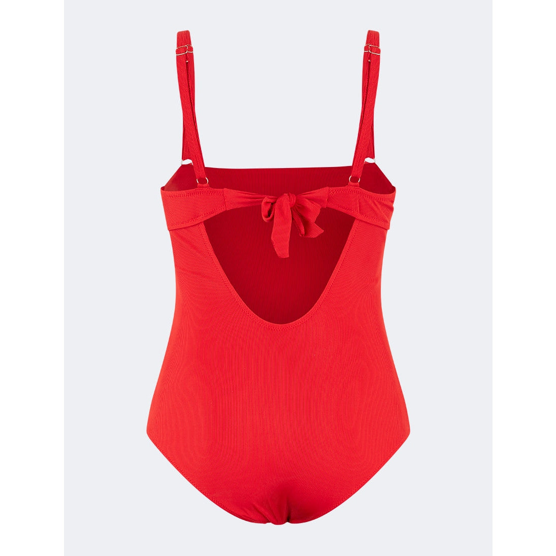 Oil And Gaz Modern Women Beach Over Size Monokini Red - Medaid