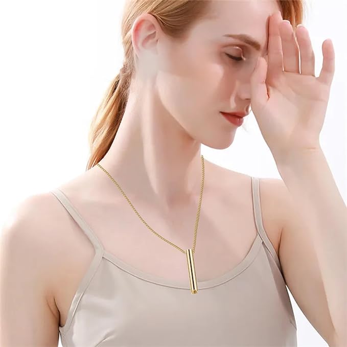 Anxiety Relief Breathing Necklace/LUVV Breathe Rose - 1 pc - Medaid
