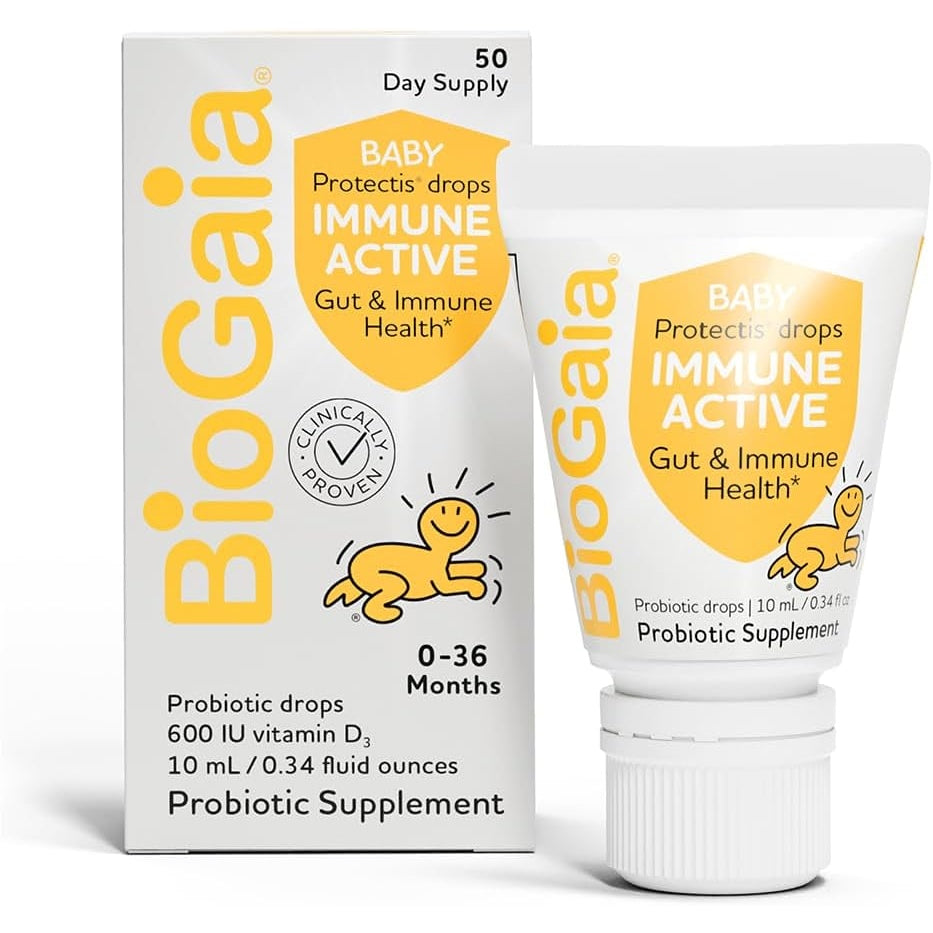 BioGaia Protectis Immune Active Baby | Probiotic + Vitamin D | 50 Day Supply - Medaid