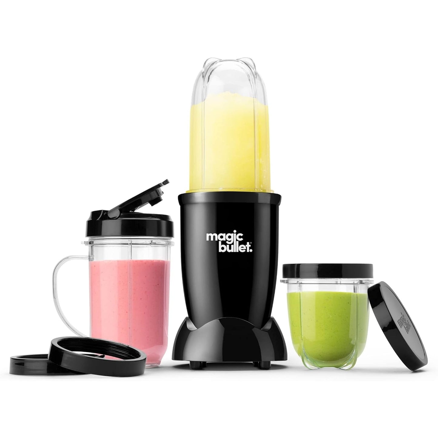 Magic Bullet Blender, Small, Silver, 11 Piece Set - Medaid