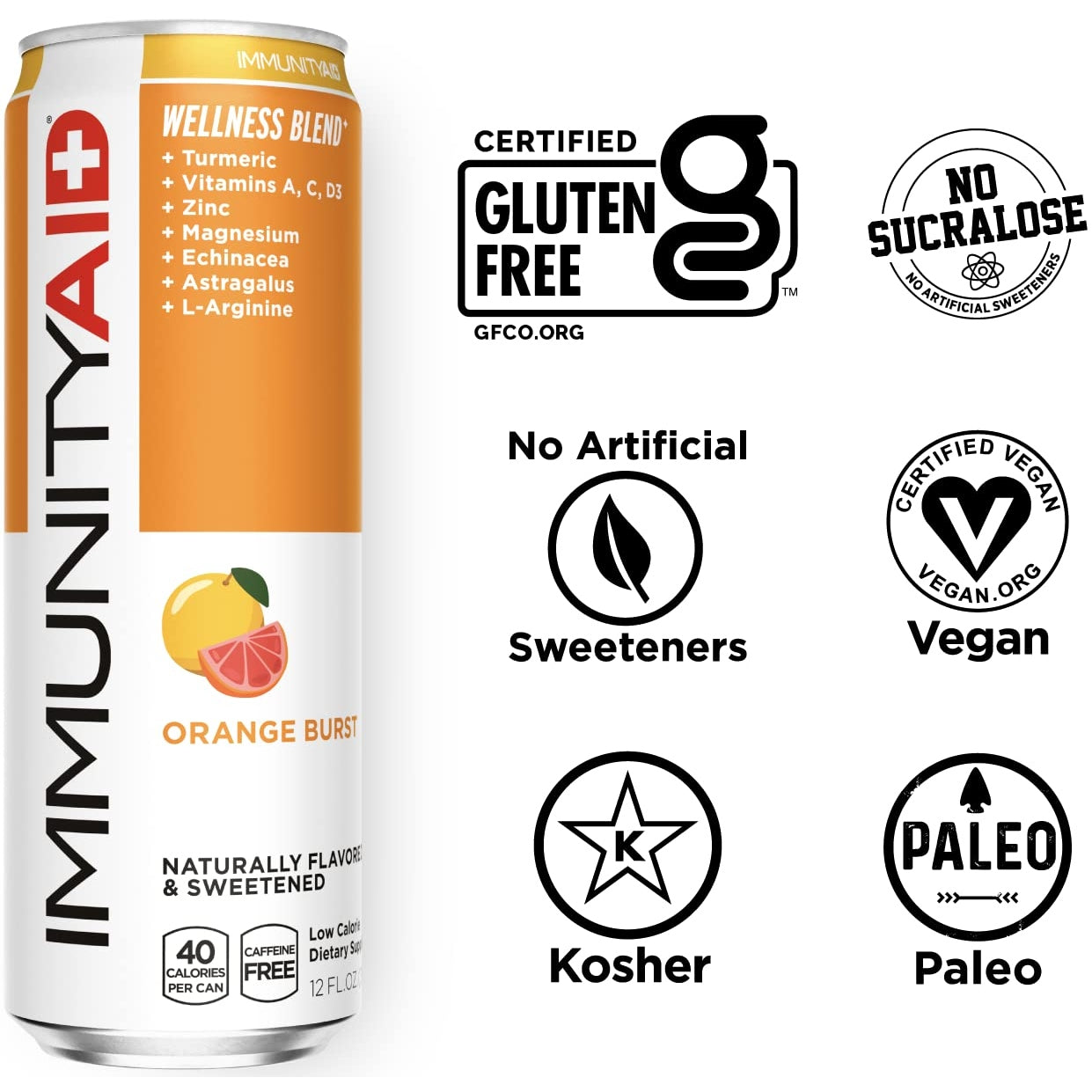 Immunity Aid Drink - Lifeaid - Wellness Blend with Echinacea Zinc Astragalus Vitamin C - Medaid - Lebanon