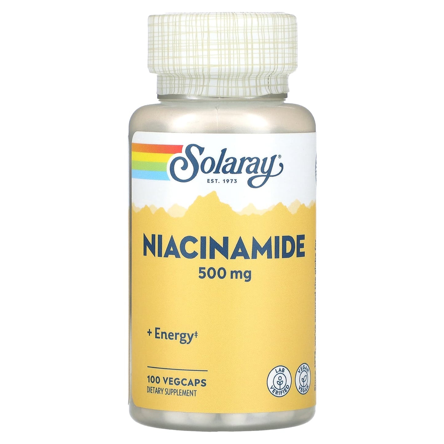 Solaray, Niacinamide, 500 mg, 100 VegCaps - Medaid
