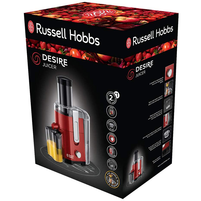 Russell Hobbs Juicer Desire, Red - Medaid
