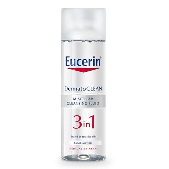 Eucerin DermatoClean 3 in 1 Micellar Cleansing Fluid - Medaid - Lebanon