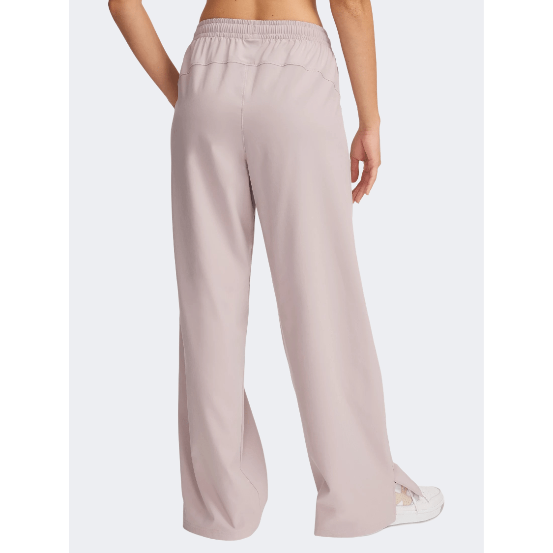 Under Armour Rival Wide Leg Women Lifestyle Pant Grey Dawn/Black - Medaid
