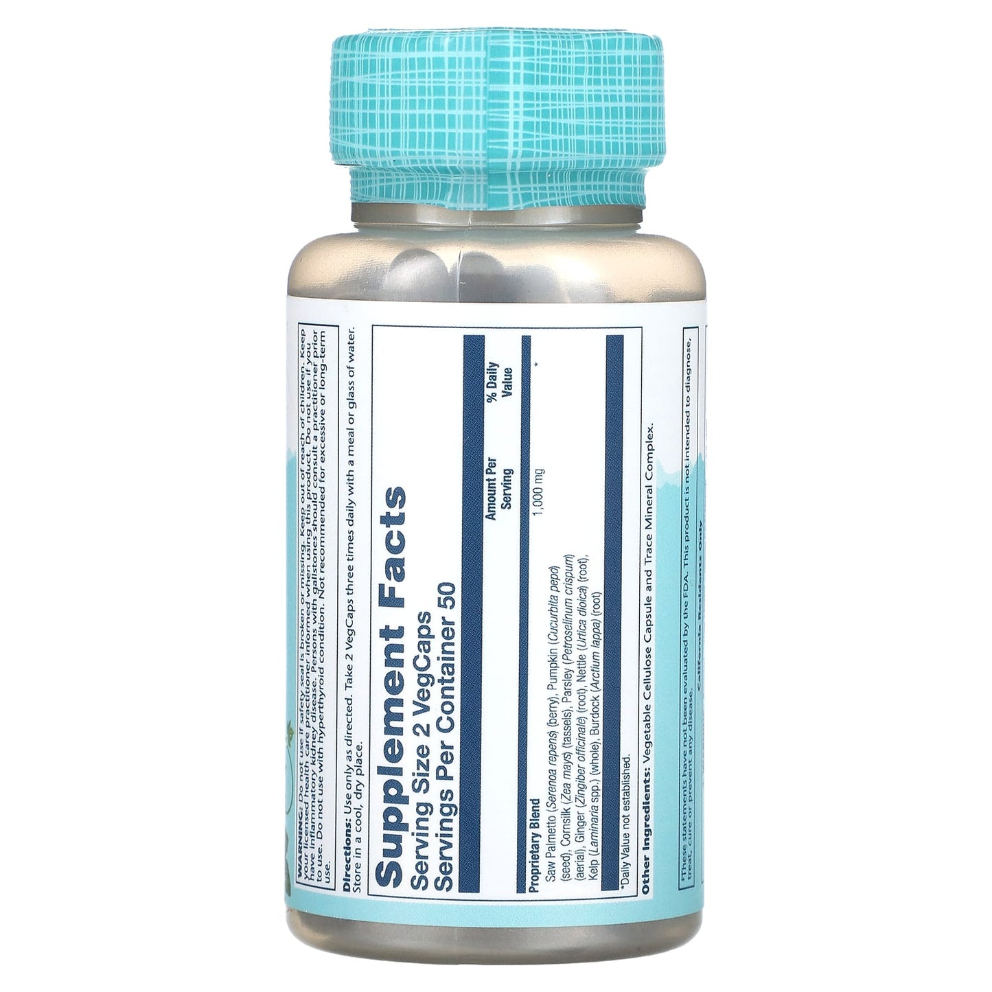 Solaray, Prostate Blend SP-16 , 100 VegCaps - Medaid