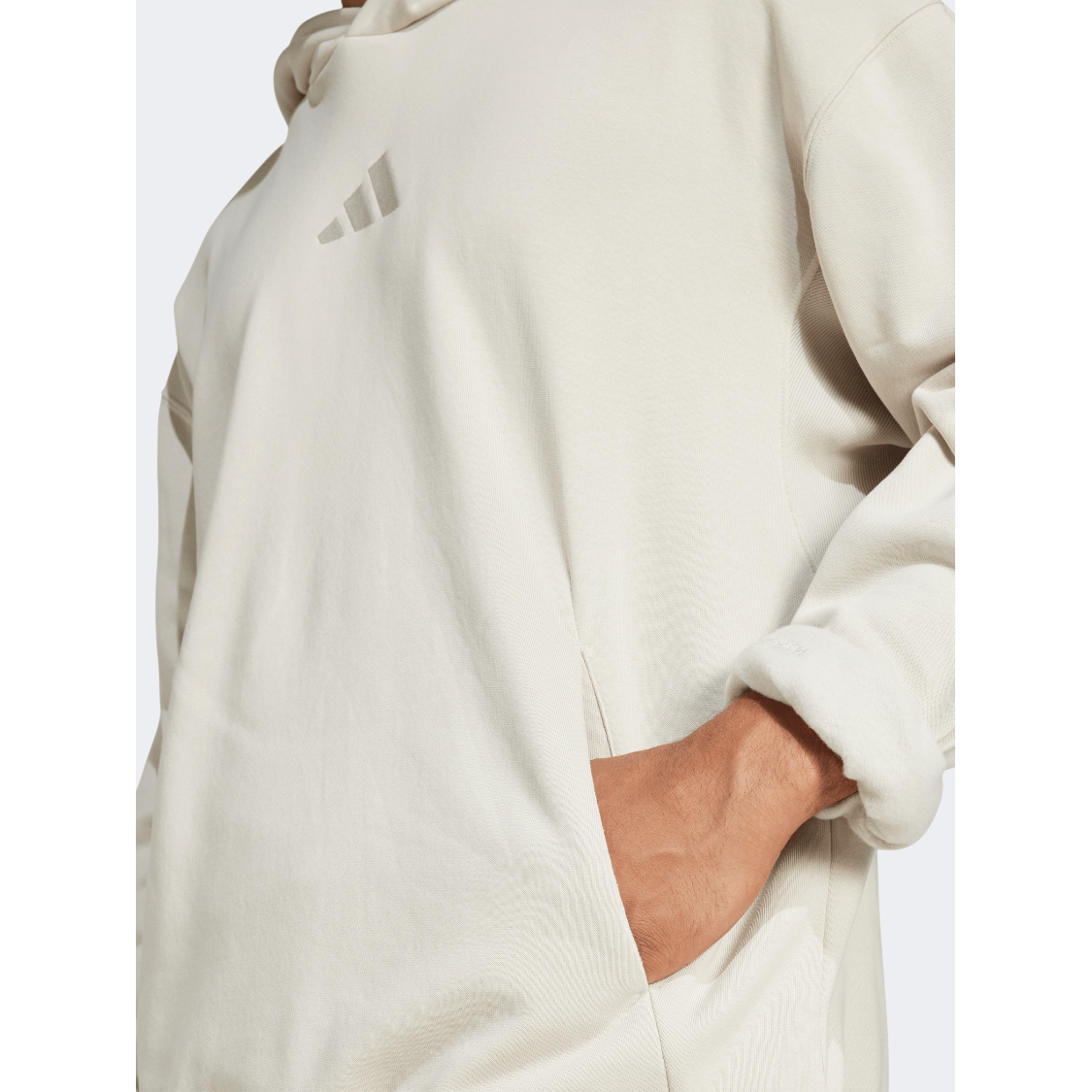 Adidas A SZN French Terry Men Sportswear Hoody Wonder Alumina - Medaid