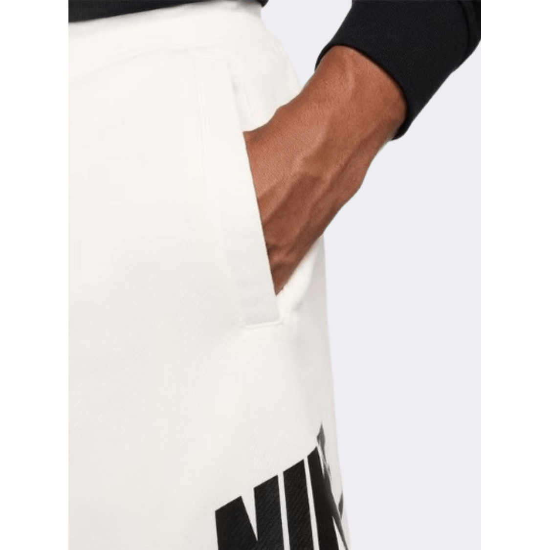 Nike Club French Terry Alumni Men Lifestyle Short Off White - Medaid