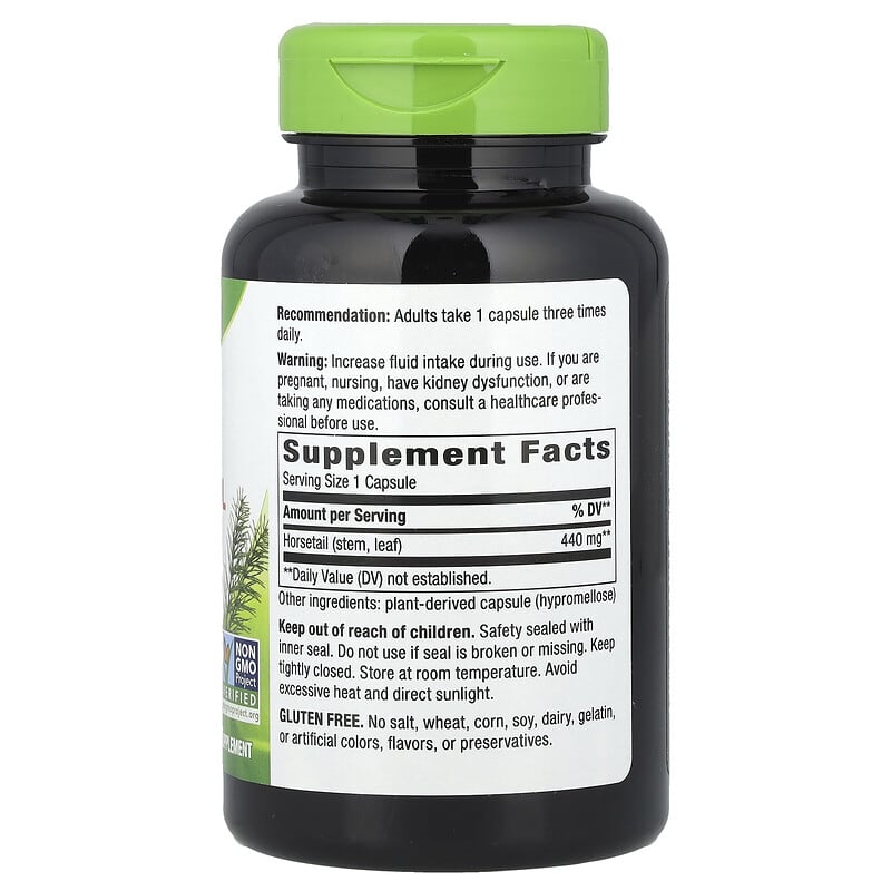 Nature's Way, Horsetail Grass, 440 mg, 100 Vegan Capsules - Medaid