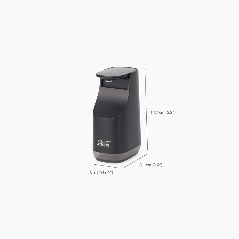 Joseph Joseph Slim™ Compact Matt Black Soap Pump - Medaid