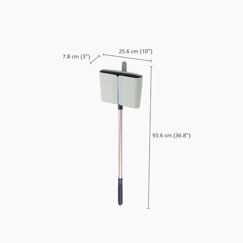 Joseph Joseph CleanStore Blue Wall-mounted Broom - Medaid