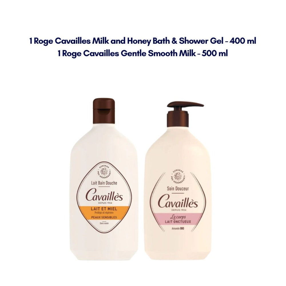 Roge Cavailles Body Milk + Shower Gel Bundle - Medaid