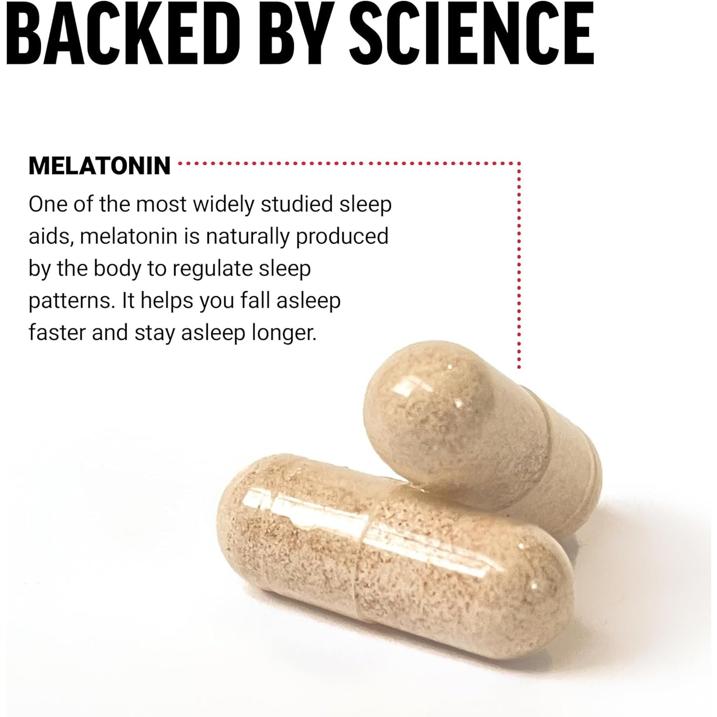 FORCE FACTOR Melatonin 5mg, Drug-Free Supplement, Vegan, Non-GMO, 60 Vegetable Capsules - Medaid