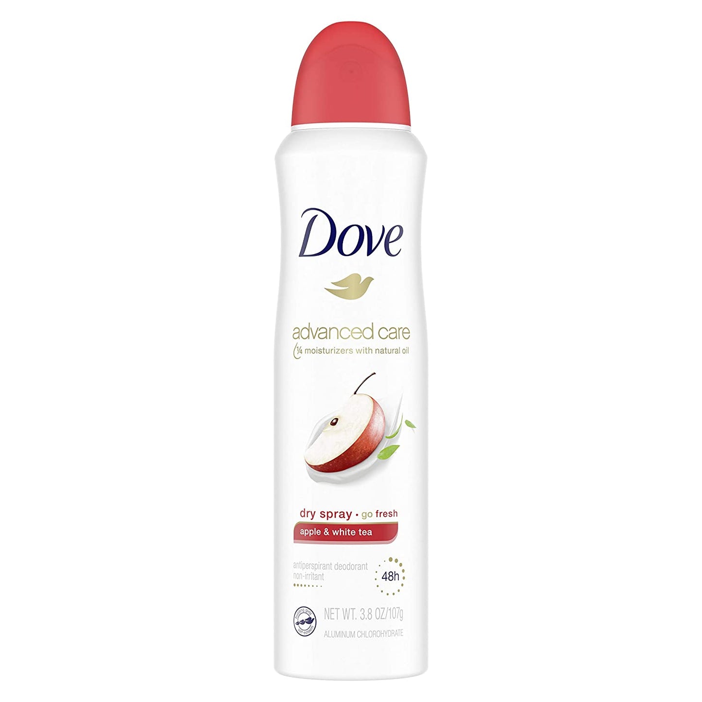 Dove For Women Antiperspirant Apple&White Tea Deodorant Spray 250ML - Medaid