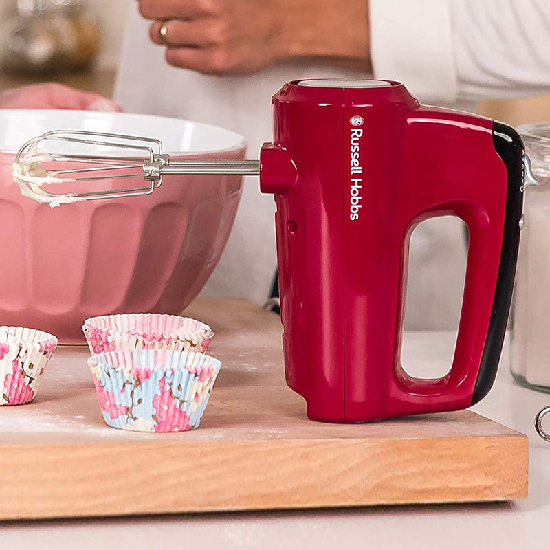 Russell Hobbs Hand Mixer Desire, Red - Medaid