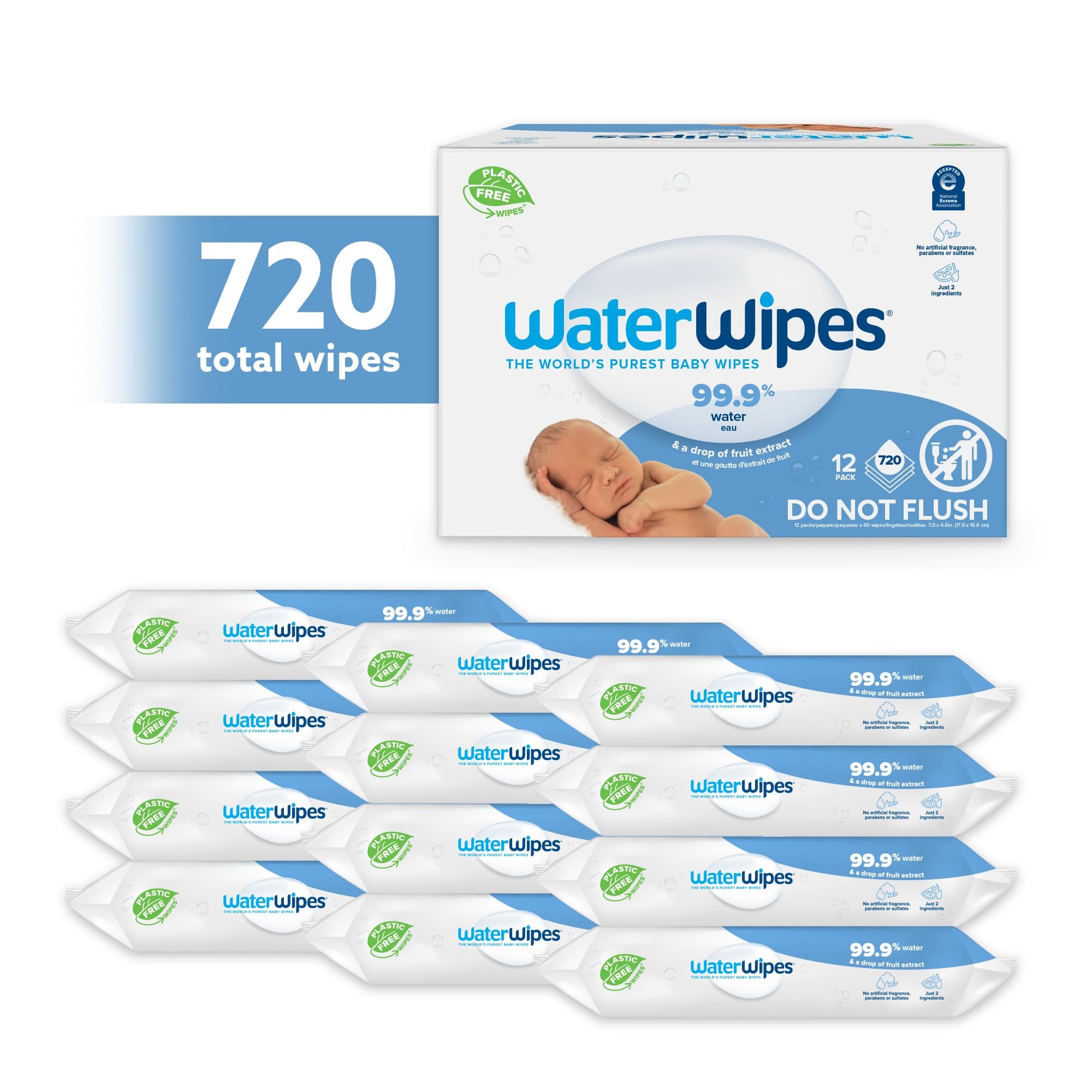 WaterWipes Baby Wipes Original Big Size Value Pack - Medaid