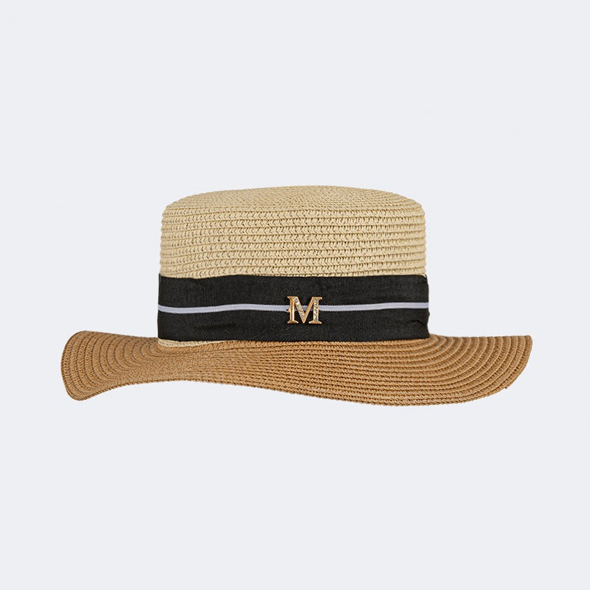 Top Ten Stylish Women Beach Cordobes Hat Begie/White - Medaid International