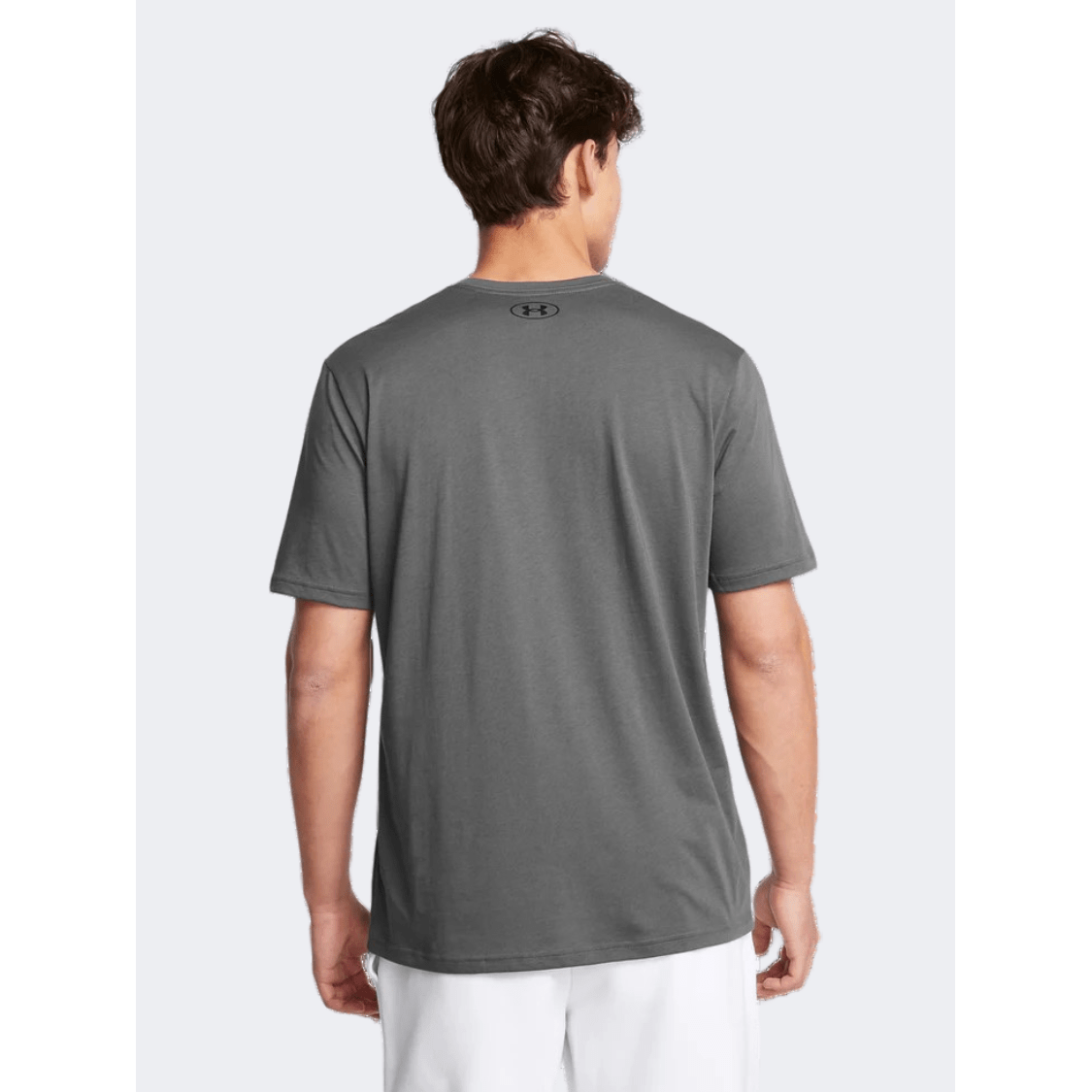 Under Armour Left Chest Men Lifestyle T-Shirt Castlerock/Black - Medaid