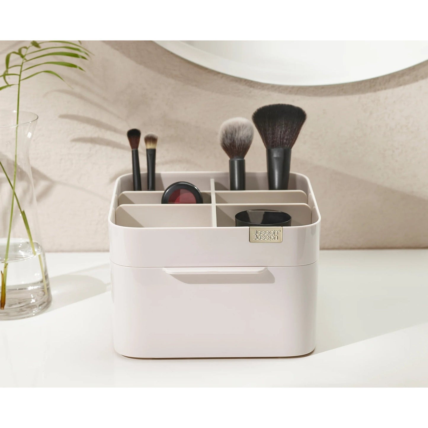 Joseph Joseph Viva Make Me Up Compact Mirror & Makeup Organiser Set - Medaid