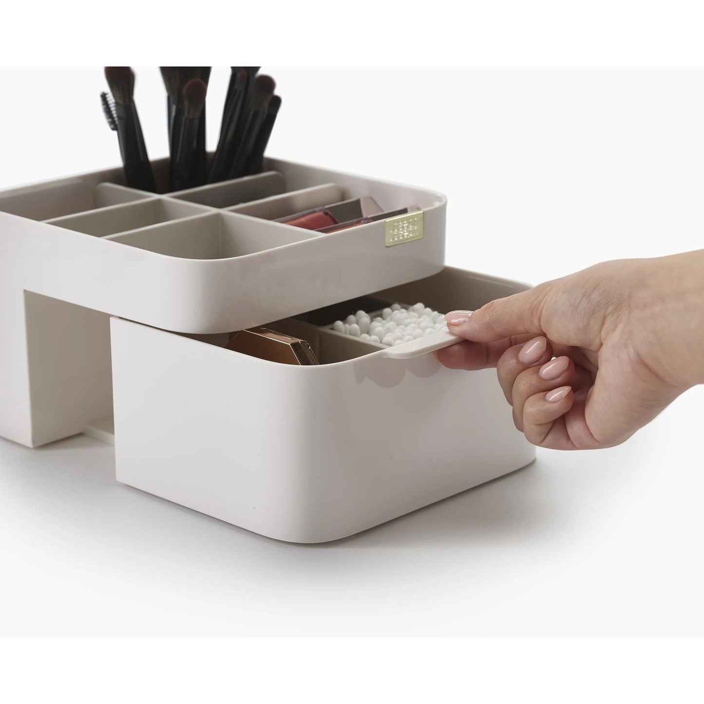 Joseph Joseph Viva Make Me Up Compact Mirror & Makeup Organiser Set - Medaid