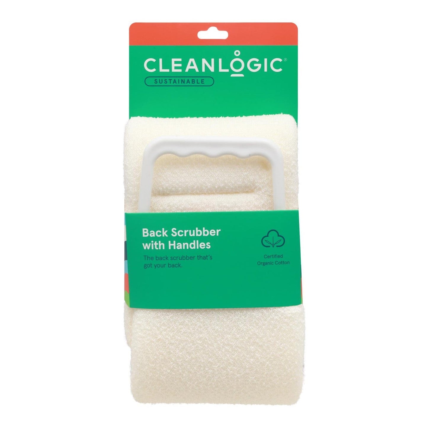 Sustainable Back Scrubber With Handles - Medaid