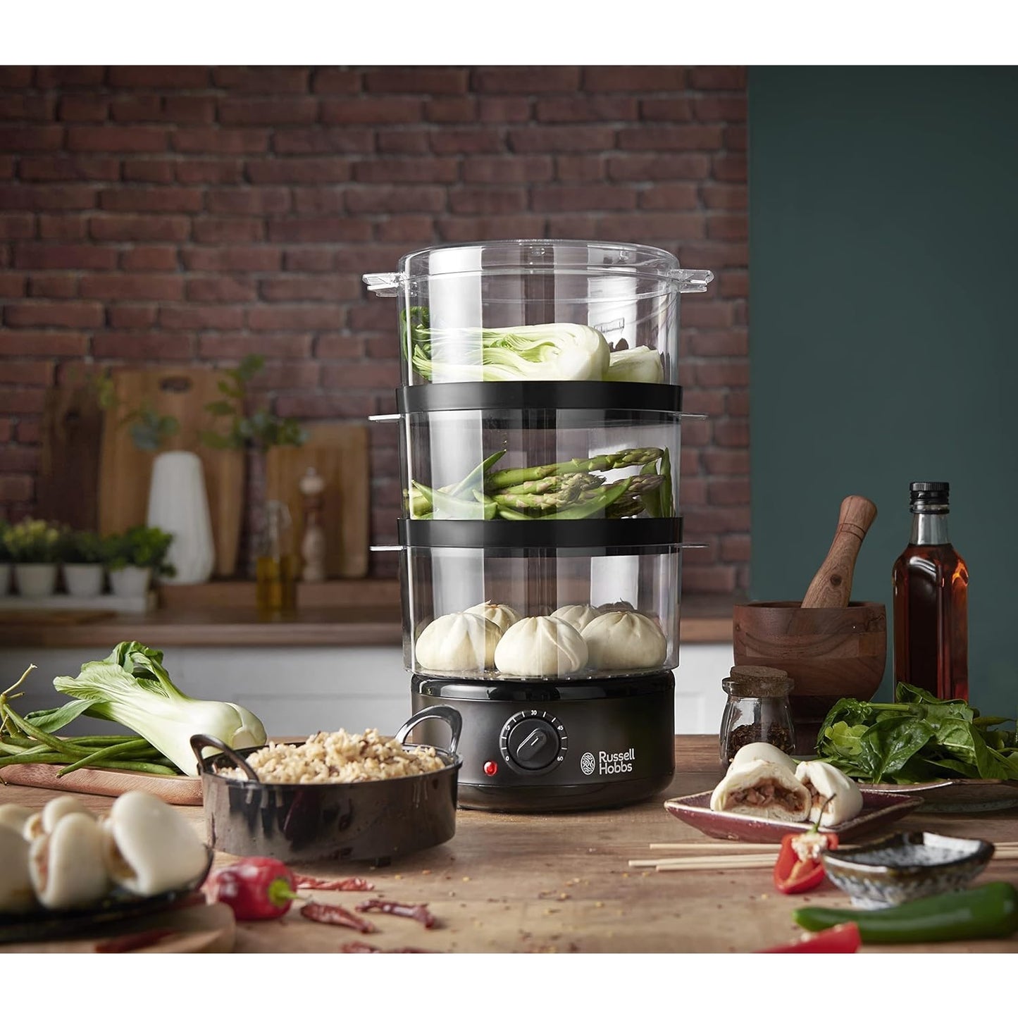 Russell Hobbs Compact Food Steamer 7.0 L - Medaid