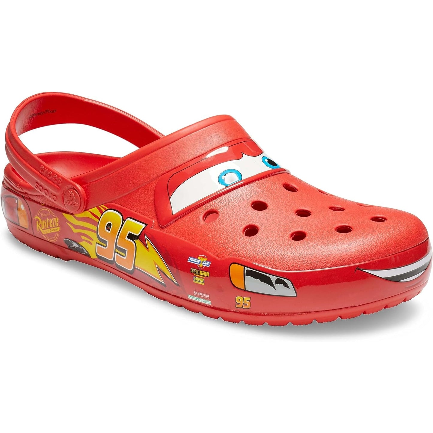 Crocs Unisex-Adult Disney Pixar Cars Lightning McQueen Clog - Medaid