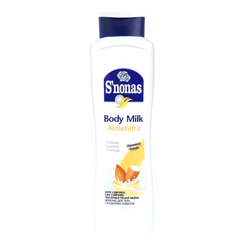 S'nonas body milk - Almond 750ml - Medaid