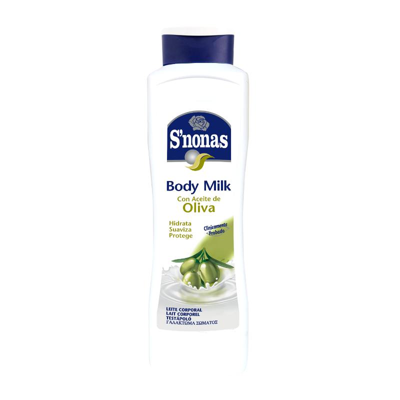 S'nonas body milk - Olive 750ml - Medaid